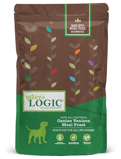 Nature's Logic Festin de farine de venaison pour chien Croquettes pour chien
