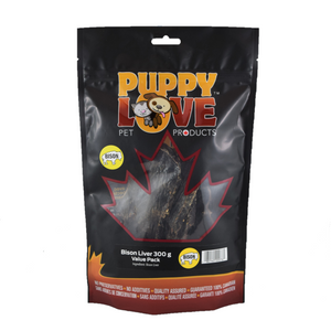 Puppy Love Bison Liver Freeze-Dried Dog Treats