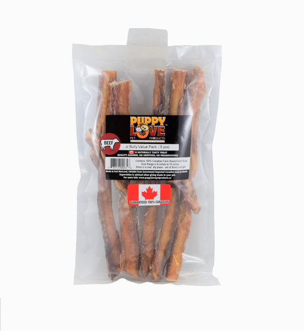 Puppy Love Friandises Jr Bully pour chiens.