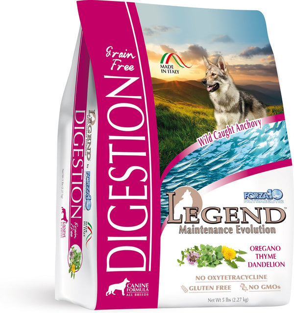Forza10 Nutraceutic Legend Digestion Wild Caught Anchovy Grain-Free Dry Dog Food