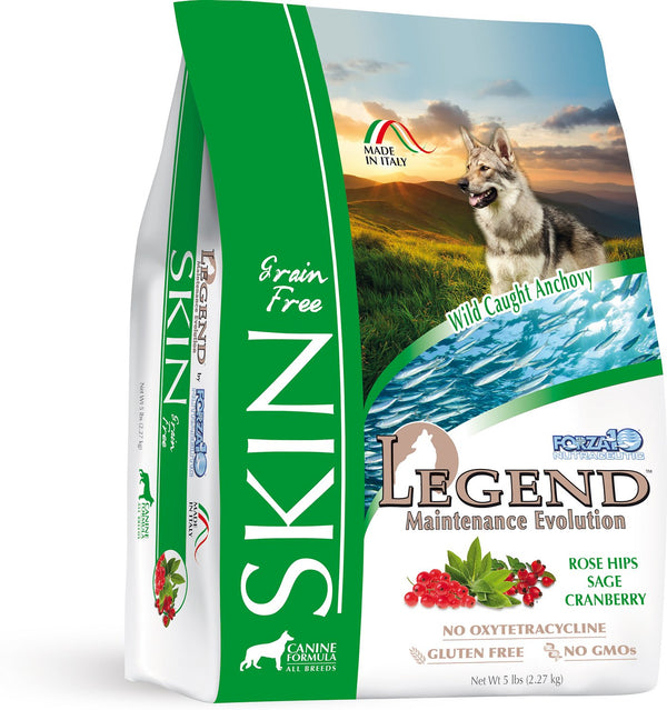 Forza10 Nutraceutic Legend Skin Wild Caught Anchovy Grain-Free Dry Dog Food