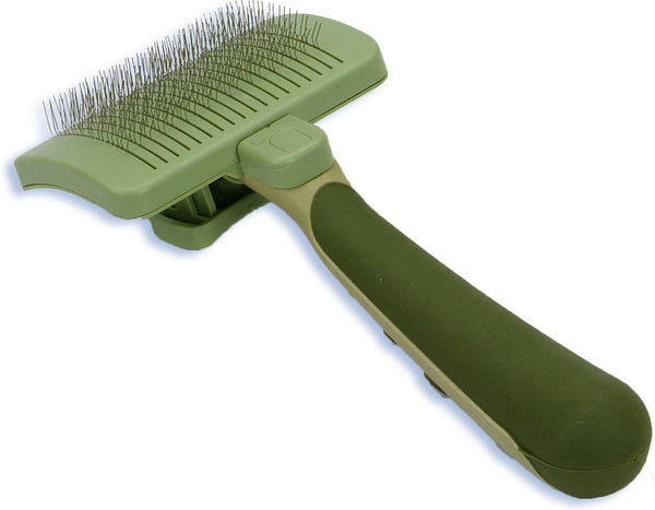 Brosse à lisser autonettoyante Safari pour chiens