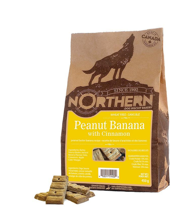 Northern Biscuit Peanut Banana with Cinnamon Dog Treats