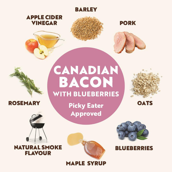 Northern Biscuit Canadian Bacon with Blueberries Dog Treats