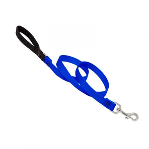 Lupine Pet Basic Solids Dog Leash, Blue