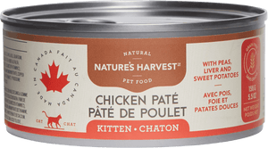 Nature’s Harvest Chicken Pate Grain-Free Wet Kitten Food