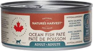 Nature’s Harvest Ocean Fish Pate Grain-Free Wet Cat Food