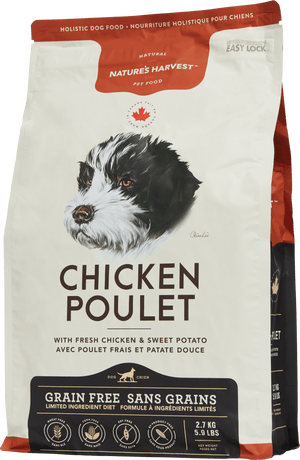 Nature’s Harvest Chicken Grain-Free Dry Dog Food