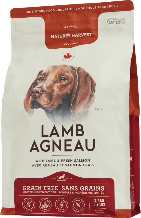 Nature’s Harvest Lamb Grain-Free Dry Dog Food