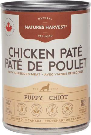 Nature’s Harvest Chicken Pate Puppy Lifestyle Wet Dog Food