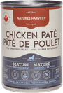 Nature’s Harvest Chicken Pate Mature Lifestyle Wet Dog Food