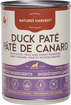 Nature’s Harvest Duck Pate Limited Ingredient Diet Wet Dog Food