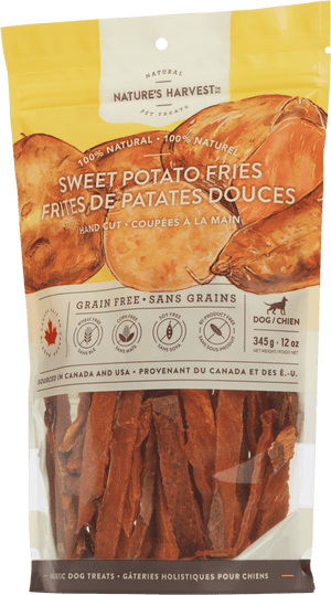 Nature’s Harvest Sweet Potato Fries Grain-Free Dog Treats