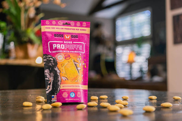 Boss Dog ProPuffs Roasted Chicken Flavored Dog Treats, 6-oz