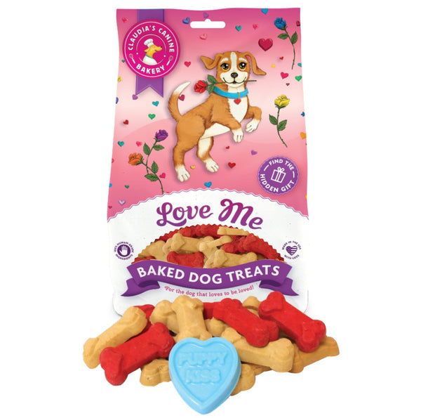 Claudia's Canine Bakery Love Me Baked Dog Treats
