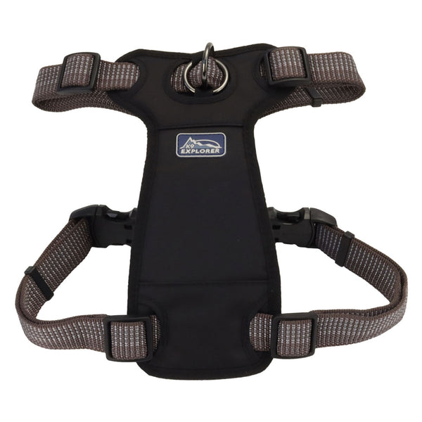 K9 Explorer Brights Harnais réfléchissant à connexion avant pour chien, Montagne