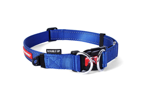 EzyDog Double Up Collier pour chien, bleu
