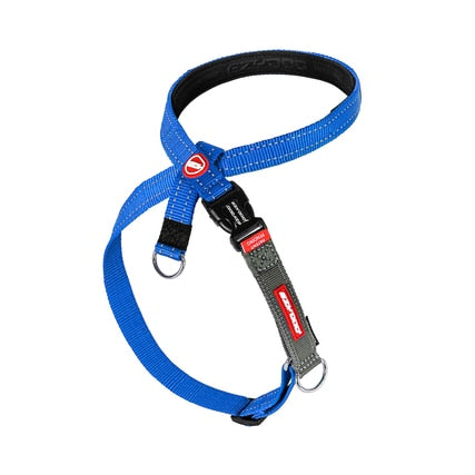 EzyDog Crosscheck Harnais pour chien, bleu