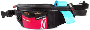 EzyDog SnakPak Go Sac à gâteries pour chien, Rouge