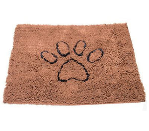 Dog Gone Smart Tapis Doormat Dirty Dog, Marron
