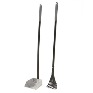 Petmate Clean Response Râteau et poêle en aluminium pour chiens