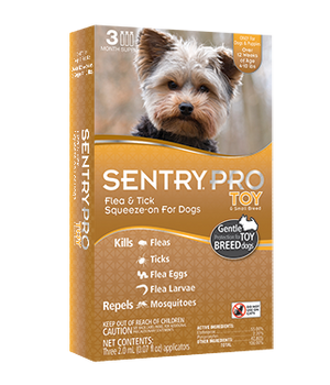 Sentry Pro XFT Antipuce et antitiques à appliquer pour chiens