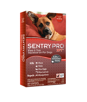 Sentry Pro XFT Antipuce et antitiques à appliquer pour chiens