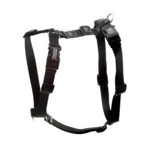 Blue-9 Balance Buckle-Neck Dog Harness, Black