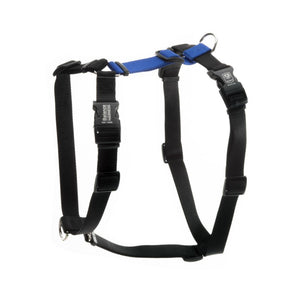 Blue-9 Balance Buckle-Neck Dog Harness, Blue