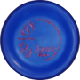 Hyperflite Jawz Pup Disc Dog Toy, Blueberry