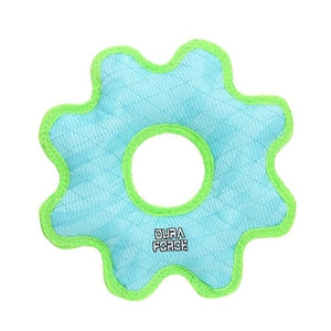 DuraForce Jouet pour chien Engrenage Tigre, Bleu/Vert
