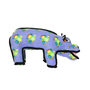 Tuffy Zoo Hippo Dog Toy