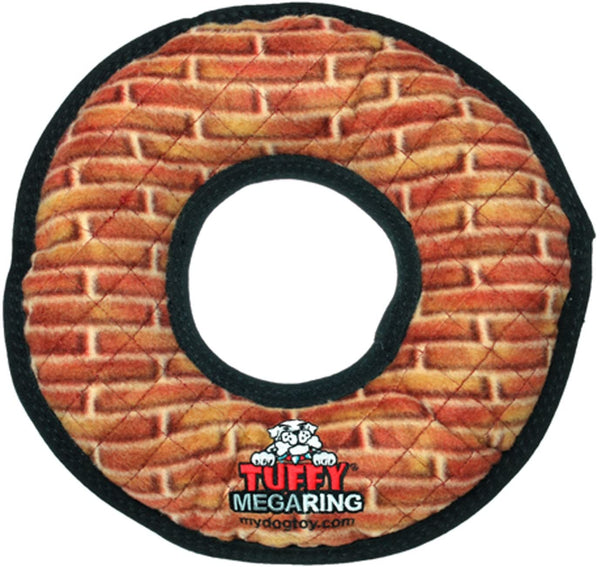 Jouet pour chien Mega Ring de Tuffy, brique