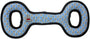 Tuffy Mega Tug Oval Dog Toy, Chain Link