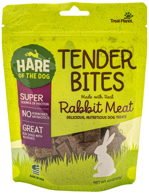 Hare of the Dog Tender Bites with Rabbit Meat Dog Treats