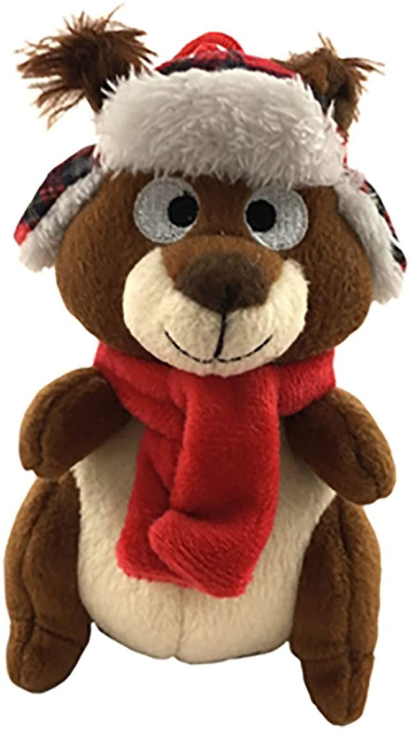 Huxley & Kent Jouet Power Plush pour chien Écureuil Chester.