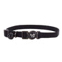 Safe Cat Collier pour chat en nylon réglable à rupture, noir, 12 po