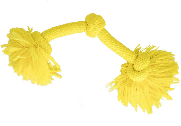 Playology Jouet pour chien corde Dri-Tech parfum poulet