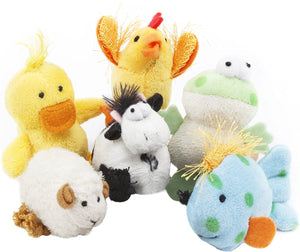 Multipet Jouet en peluche Chat Look Who's Talking, Assortiment