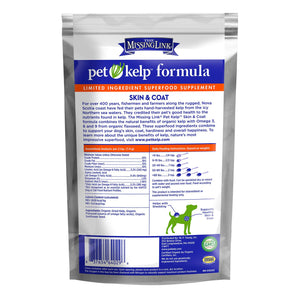 The Missing Link Pet Kelp Skin & Coat Powdered Dog Supplement, 8-oz
