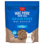 Cloud Star Wag More Bark Less Mini Biscuits Beef, Bacon & Cheese Grain-Free Dog Treats, 7-oz