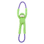ZippyPaws Monkey RopeTugz Dog Toy, Green