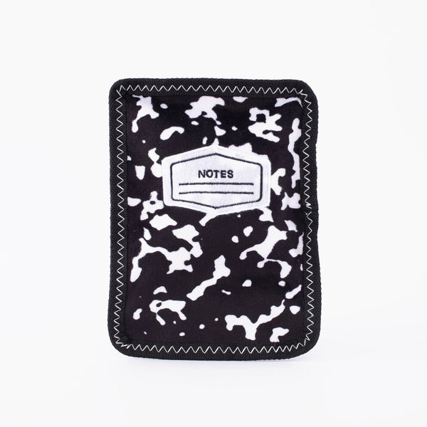 ZippyPaws Z-Stitch Composition Book Dog Toy