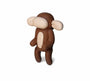 Charming Pet Latex Balloon Monkey Dog Toy, Brown