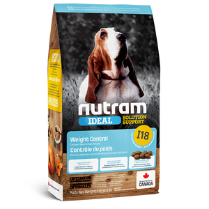 Nutram Ideal I18 Solution Support Weight Control Dog Food