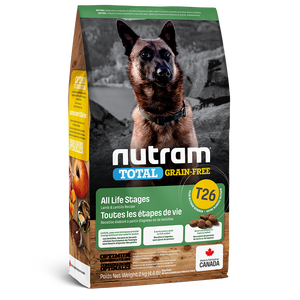 Nutram Total T26 Grain-Free Lamb & Lentils Dog Food