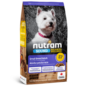 Nutram Sound S7 Balanced Wellness Small Breed Adult Dog Food