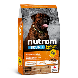 Nutram Sound S8 Balanced Wellness Large Breed Adult Dog Food