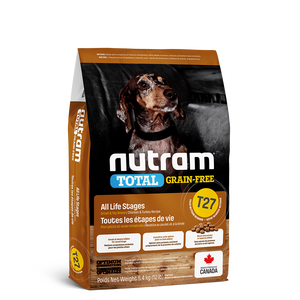 Nutram Total T27 Chicken & Turkey Grain-Free All Life Stages Dry Dog Food