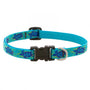 Lupine Pet Original Designs Adjustable Dog Collar, Turtle Reef